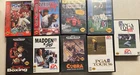Sega Genesis Game Lot (9) Madden'96 - RBI '94 - PGA - please read description