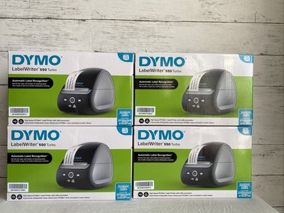 Lot of 4 Dymo LabelWriter 550 Turbo Printer USED LAN Connection READ