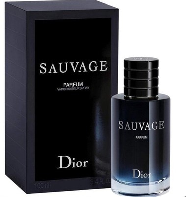 Dior Sauvage Parfum Spray Vaporisateur 3.4 fl oz Regular Size