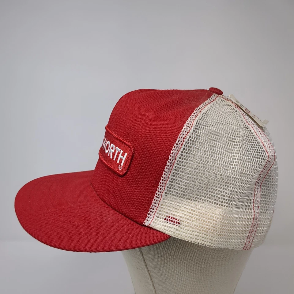 Sombrero de camionero vintage Kentworth Snapback malla trasera hecho en EE. UU. OSFA logotipo bordado Foto 3 de 4