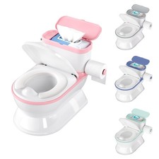 CheerTry 2-in-1 Toddler Potty Training Toilet - Larger Chair  Pink