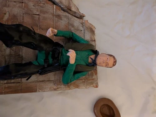 Johnny West Marx's With Green Body