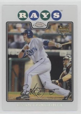 2008 Topps Update Chrome Evan Longoria #CHR50 0rx0