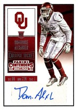 2016 Panini Contenders Draft Picks #216 Dominique Alexander