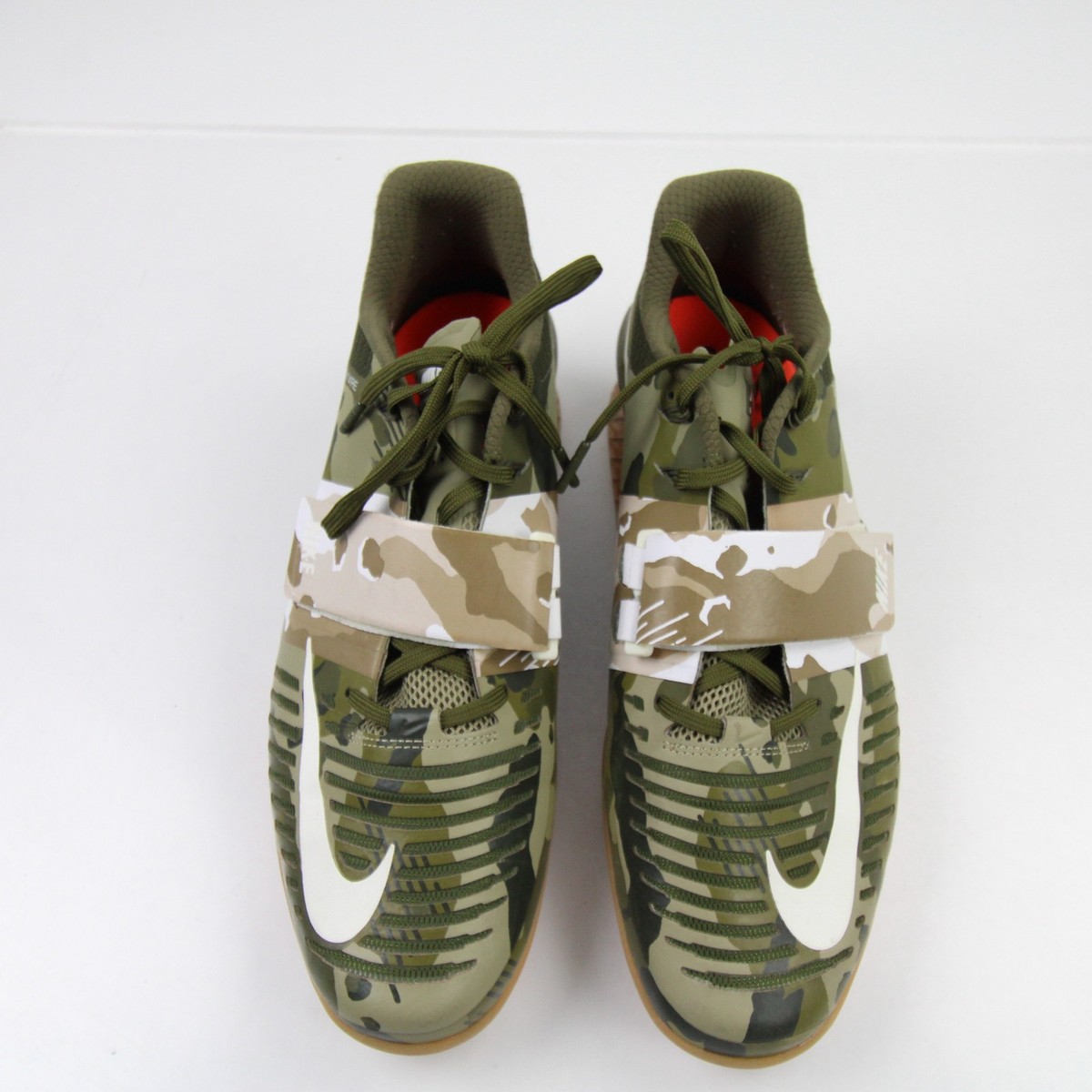 Nike Romaleos Weightlifting Shoes Men's Green Used 14 | eBay