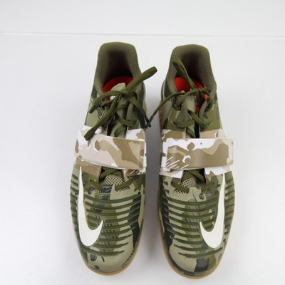 Nike Romaleos Weightlifting Shoes Men's Green Used 14 | eBay