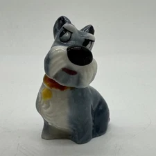 Wade Whimsies Jock Figurine No Coat Disney Hat Box Series Lady and Tramp England