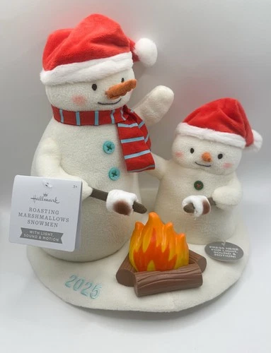 Hallmark Jingle Pals Roasting Marshmallows Plush Sound and Motion 2025 NEW