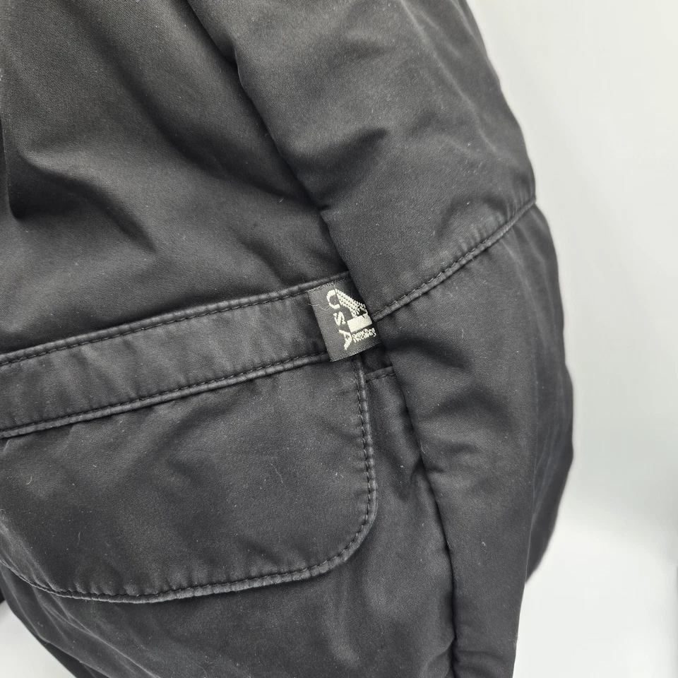 Mochila Bandolera Ameribag Healthy Back Bag Negra EE. UU. Nylon Foto 2 de 4