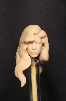 Kim Basinger Vicki Vale Batman 1989 Custom Head Sculpt Unpainted 1/10