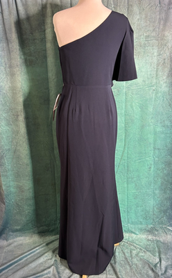vince camuto long evening dresses Vince Camuto Womens Ruffled Evening Dress Navy 10