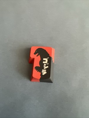 Godzilla Enter Artisan Keycap Keytok Studio R2 R3 Row Gaming Keyboard Anime PBT