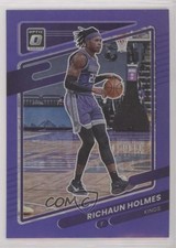 2021-22 Panini Donruss Optic Purple Prizm Richaun Holmes #104 1hs9