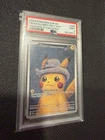 Pokemon Pikachu with Grey Felt Hat Van Gogh Full Art Promo SVP EN 085 PSA 9 Mint