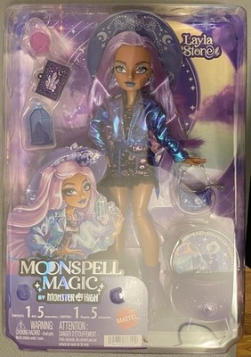 IN HAND New Moonspell Magic Monster High LAYLA STONE Exclusive Fashion Doll