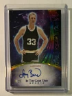 Leaf 2024 In The Game Used Galaxy of Stars Larry Bird Autograph GS-LB1 /25
