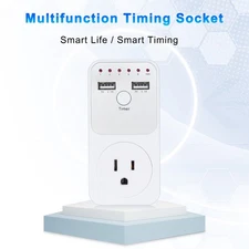 1800W Intelligent Programmable Countdown Timer Socket Electronic Timer Switch
