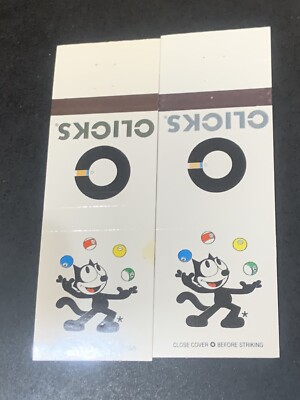 Vintage Matchbook Lot  Clicks 