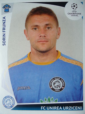Panini 475 Sorin Frunza Unirea Urziceni UEFA CL 2009/10