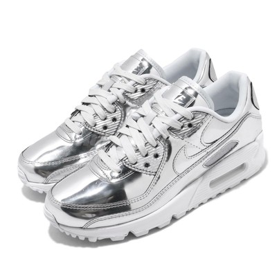 women's air max 90 metallic chrome