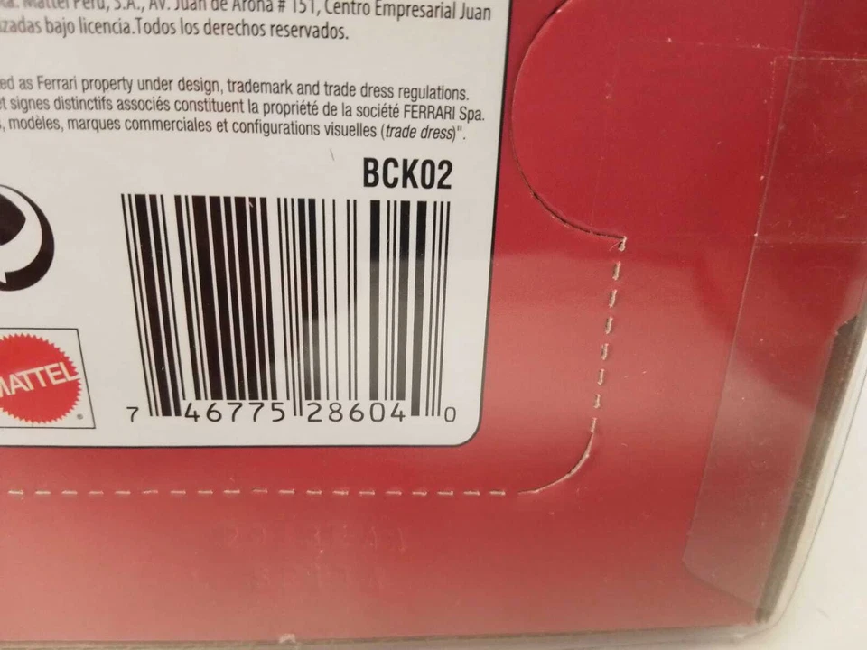 Hot Wheels Ferrari F12 Berlinetta rossa red 2012 1/24 BCK02 - Immagine 2 di 2