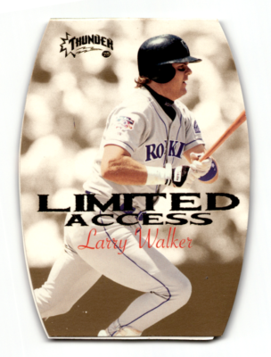 1998 Circa Thunder Limited Access #15 Larry Walker NM Near Mint