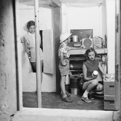 Bronxville NY John C Legler man likes be prepared Beneath Bronxvill- 1952 Photo