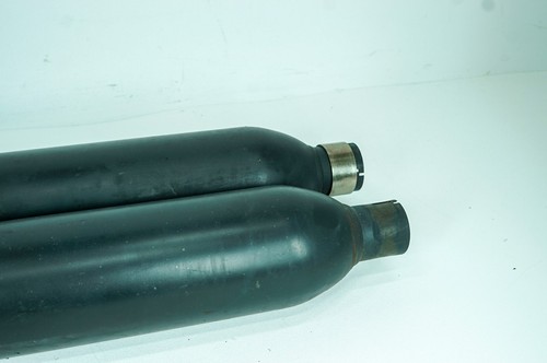 12 Harley Road Glide Touring Exhaust Muffler Silencer Cobra Rusty SCRATCH 1325 - Bild 14 von 22