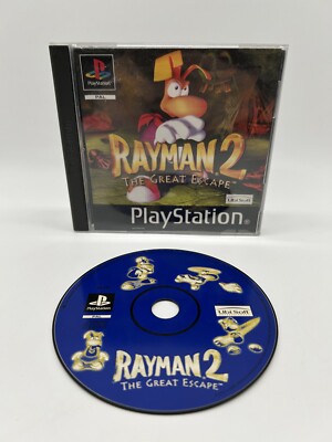 Sony Playstation 1 PS1 Spiel Rayman 2 The Great Escape ohne Anleitung Händler