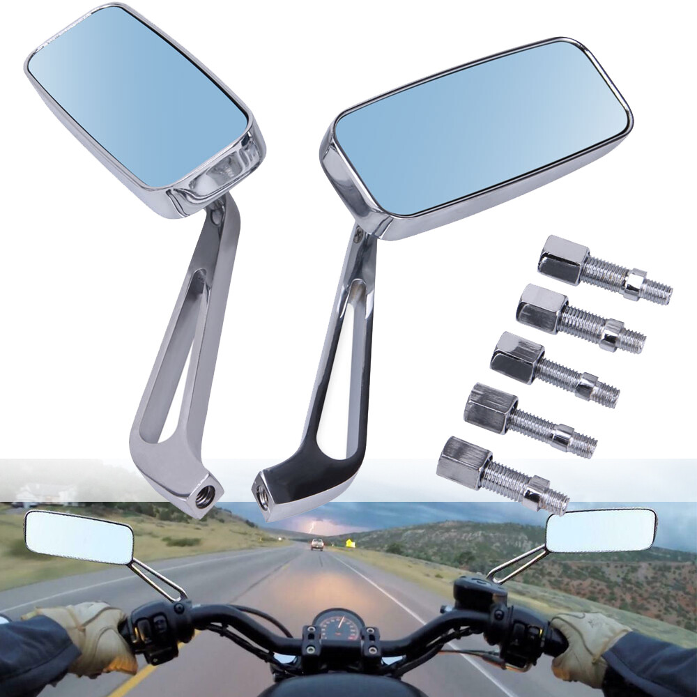 Motorcycle Mirrors Chrome Motorbike Side Mirrors Handle Mount Bar End  Mirror Pride Scooter Accessories, image size:1000x1000