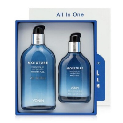 Vonin Homme All-in-One Moisturizer 150ml+80ml - Soothing & Hydrating for Men