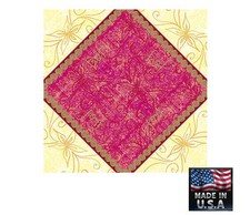 CHERISH SPICE JOY Floral Cotton Bandana Bandanna Head Wrap Scarve Scarf*USA Made