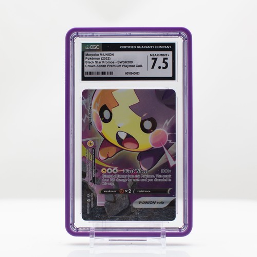 Morpeko V-UNION graded CGC 7.5 for sale on eBay