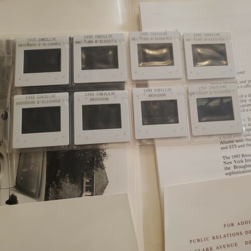 1993 Cadillac Brougham/Brougham D'Elegance press kit - Picture 3 of 6