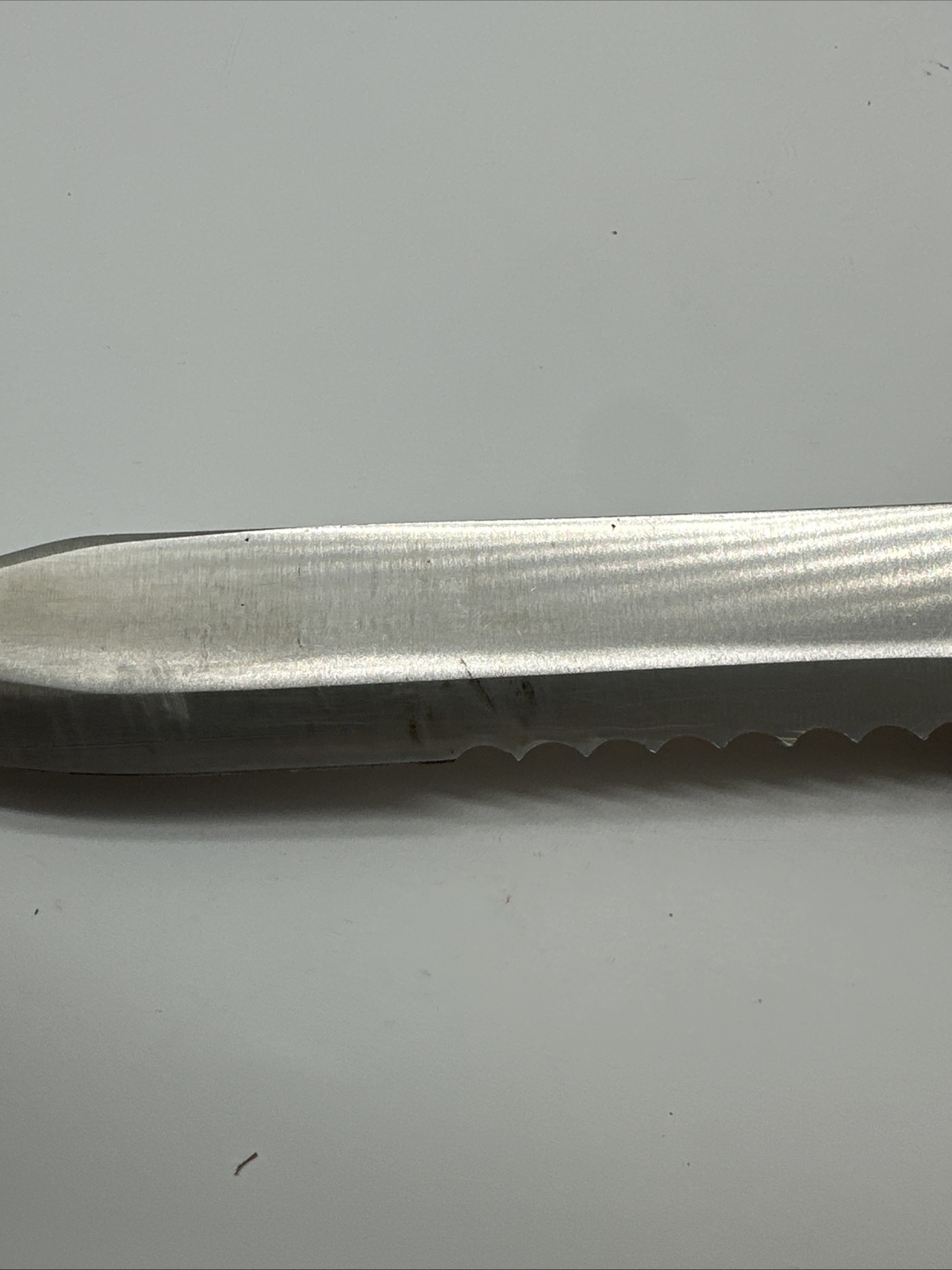 Vintage US Divers Aqua Lung Stainless Steel SCUBA Dive Knife & Sheath JAPAN