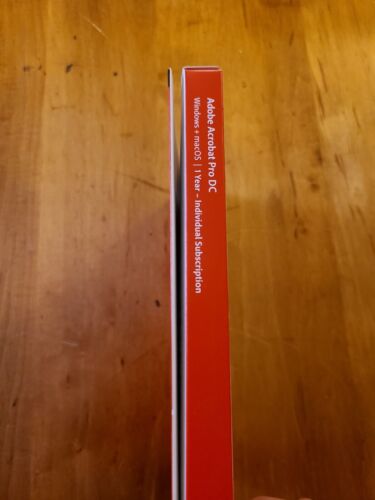 Adobe Acrobat Pro DC 2020 Upgrade 1 Year Subscription PDF for Windows + Mac OS - Picture 6 of 12