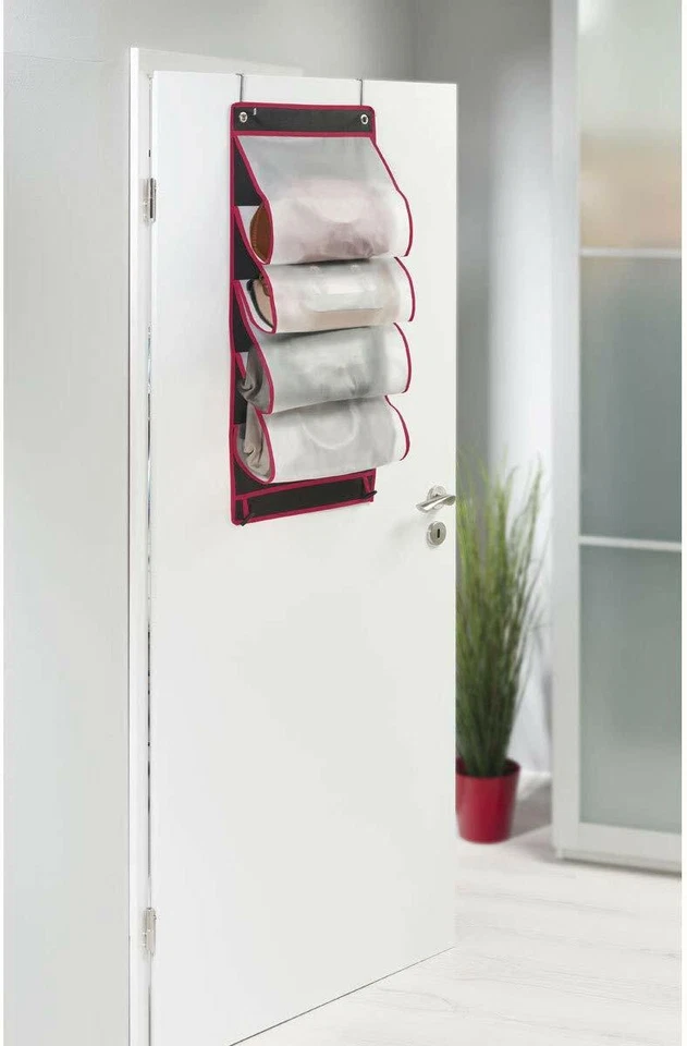 Wenko Taschen Garderobe Türgarderobe Taschenhalter Handtaschenhalter für Schrank - Bild 3 von 3