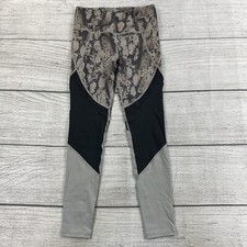 VMMA Python Print Leggings Women Size Small Yoga Activewear Bottoms Reflective