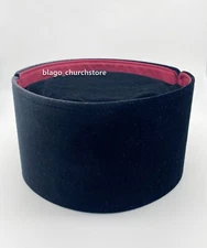 Orthodox Skufia Church Clerics Hat Soft Velvet