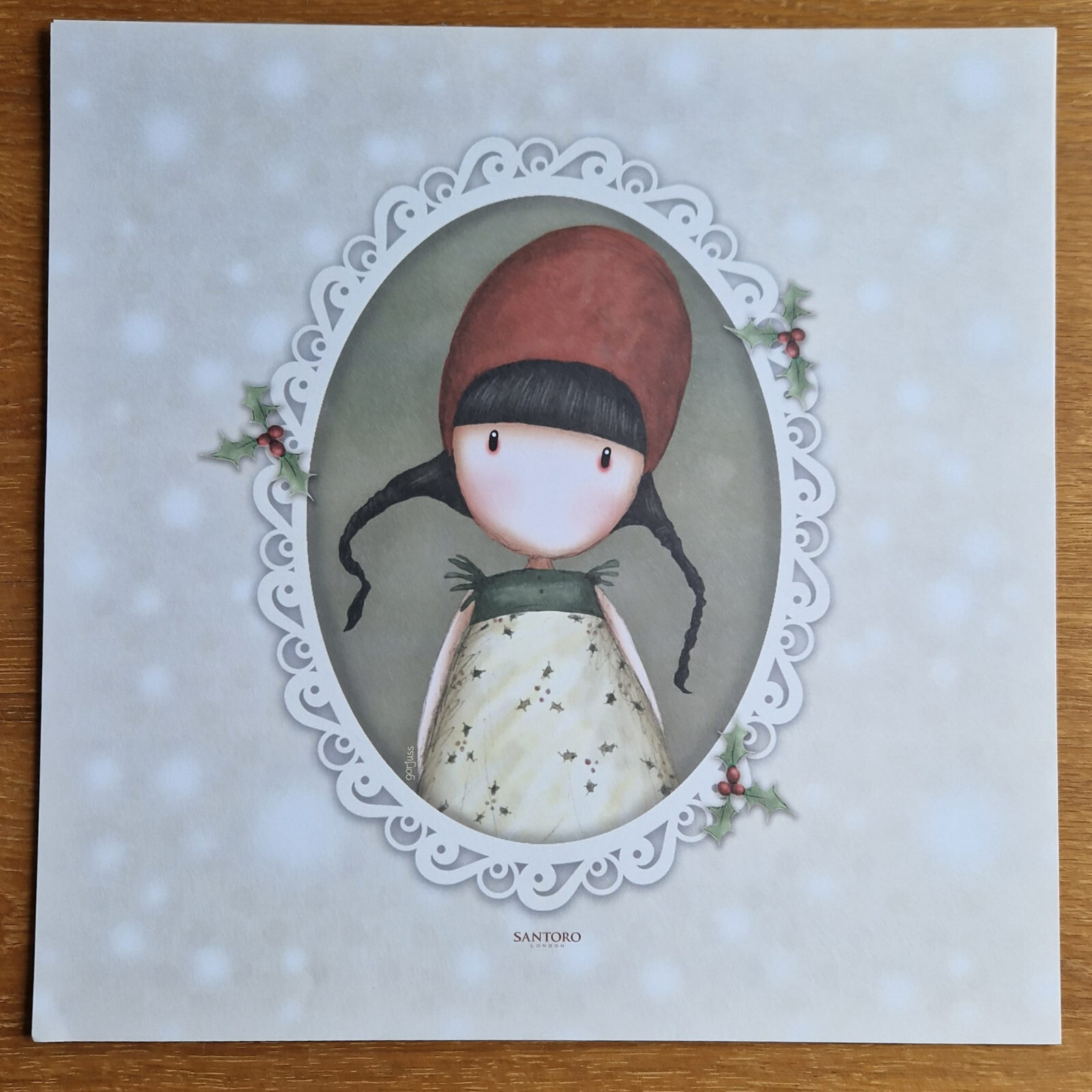 Santoro gorjuss Christmas Paper Pack 12" x 12" 36 Sheets eBay