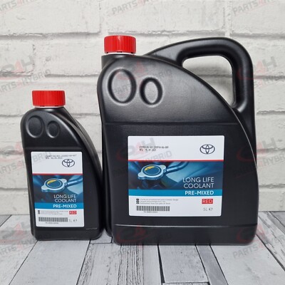 TOYOTA RED COOLANT PREMIXED READY TO USE ANTIFREEZE 08889-80006