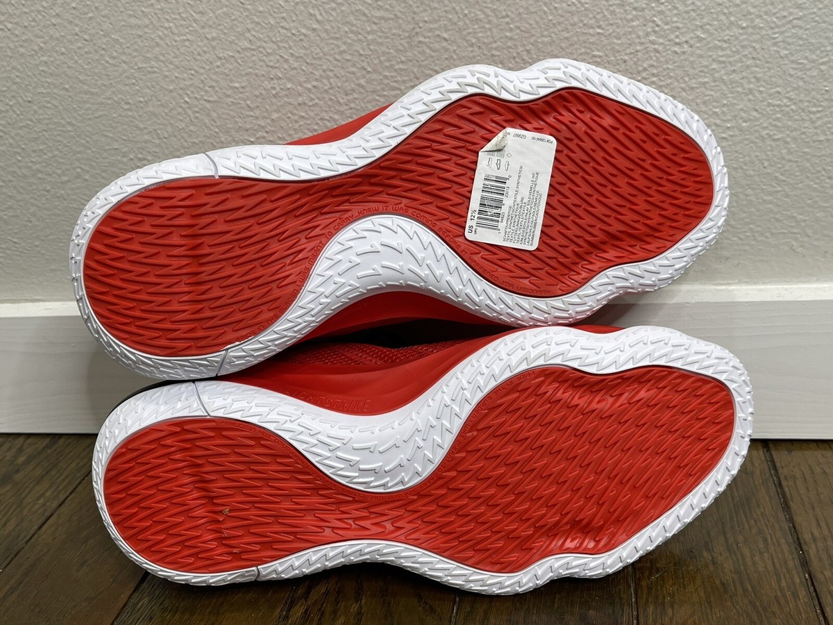 SAMPLE RARE Trail Blazers Adidas Dame 7 Basketball Shoes Red Men’s Size 12.5 NEW Adidas SM Dame 7 Red FY4248 – Kratz Sporting Goods main image 2
