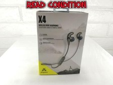 READ CONDITION Jaybird X4 Wireless Headphones Storm Metallic/Glacier Earbuds Ear