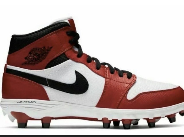 red jordan football cleats