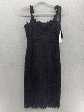 NSR Napean Sea Rd Women's Little Black Dress Sleeveless A Line Size Small