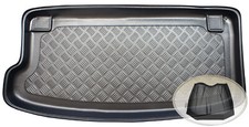 Z333449 Gerippte Kofferraumwanne + Klett-Netz für Hyundai i10 i 10 1 PA Facelift