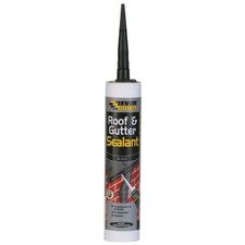 EVERBUILD ROOF & GUTTER SEALANT 295ML - BLACK