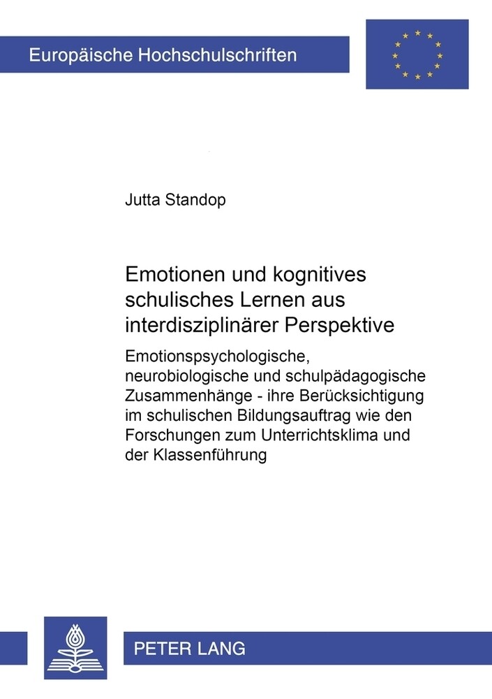 Thumbnail - Jutta Standop | Emotionen Und Kognitives Schulisches Lernen Aus...
