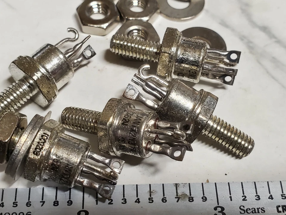 (5 pcs) JANtx 2n3749 NPN 100V 80V 5A continuous 30 watt !read! POWer bjt - Image 2 of 4