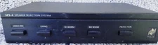 Niles Audio SPS-4 Speaker Selection System Channel Selector Switch USA Made